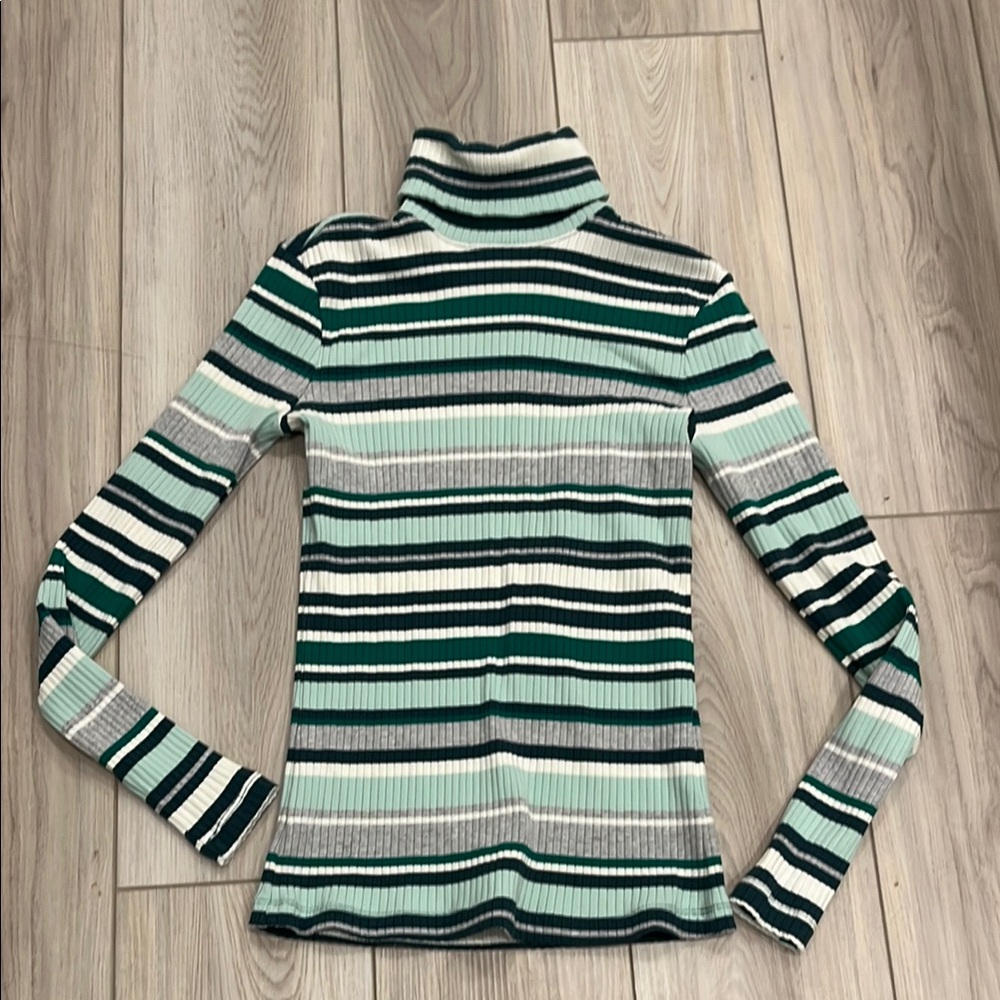 Vineyard Vines Striped Turtleneck